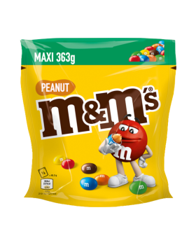 M und Ms Erdnuss Maxi, Standbeutel, 363g